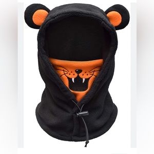 NWOT Kids Balaclava Tiger Face Mask Boy/Girl Reusable Washable
